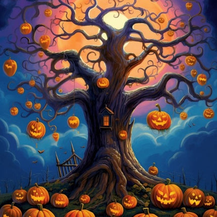 Halloween's Spirit - Paint by Numbers