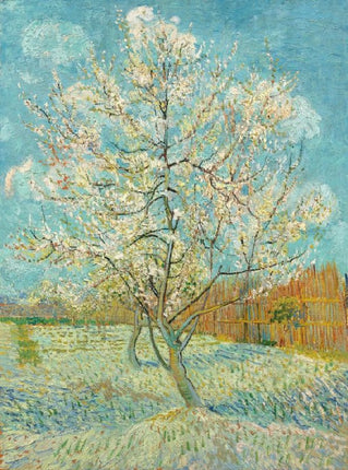 The Pink Peach Tree - Vincent Van Gogh - Paint by Numbers