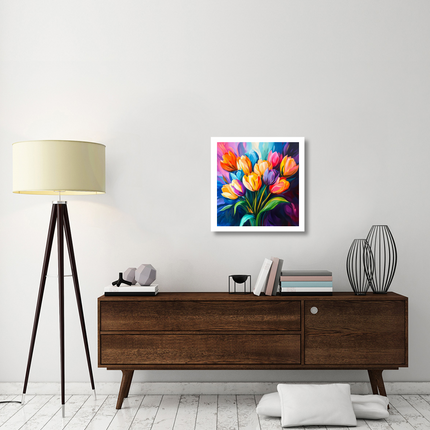 Vibrant Tulip Medley - Paint by Numbers