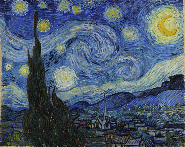 Van Gogh’s Starry Night - Paint by Numbers