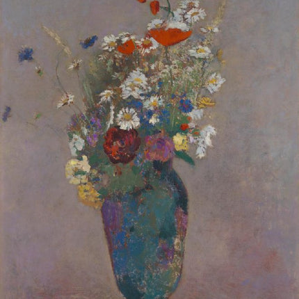 Vision. Vase of Flowers - Odilon Redon - Paint by Numbers